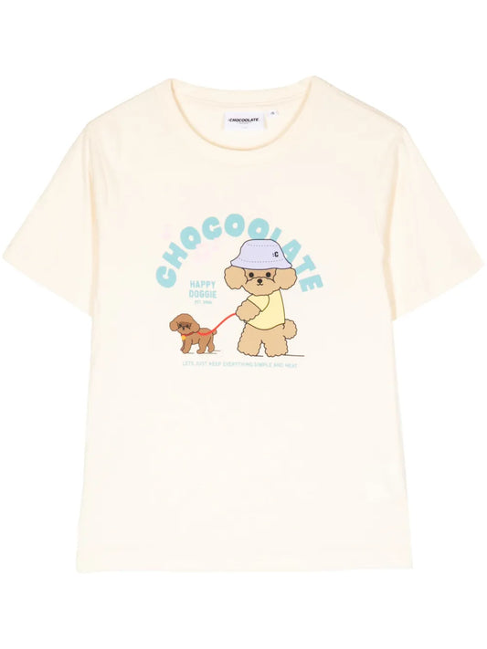 Graphic-Print Cotton T-Shirt