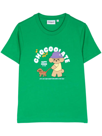 Graphic-Print Cotton T-Shirt