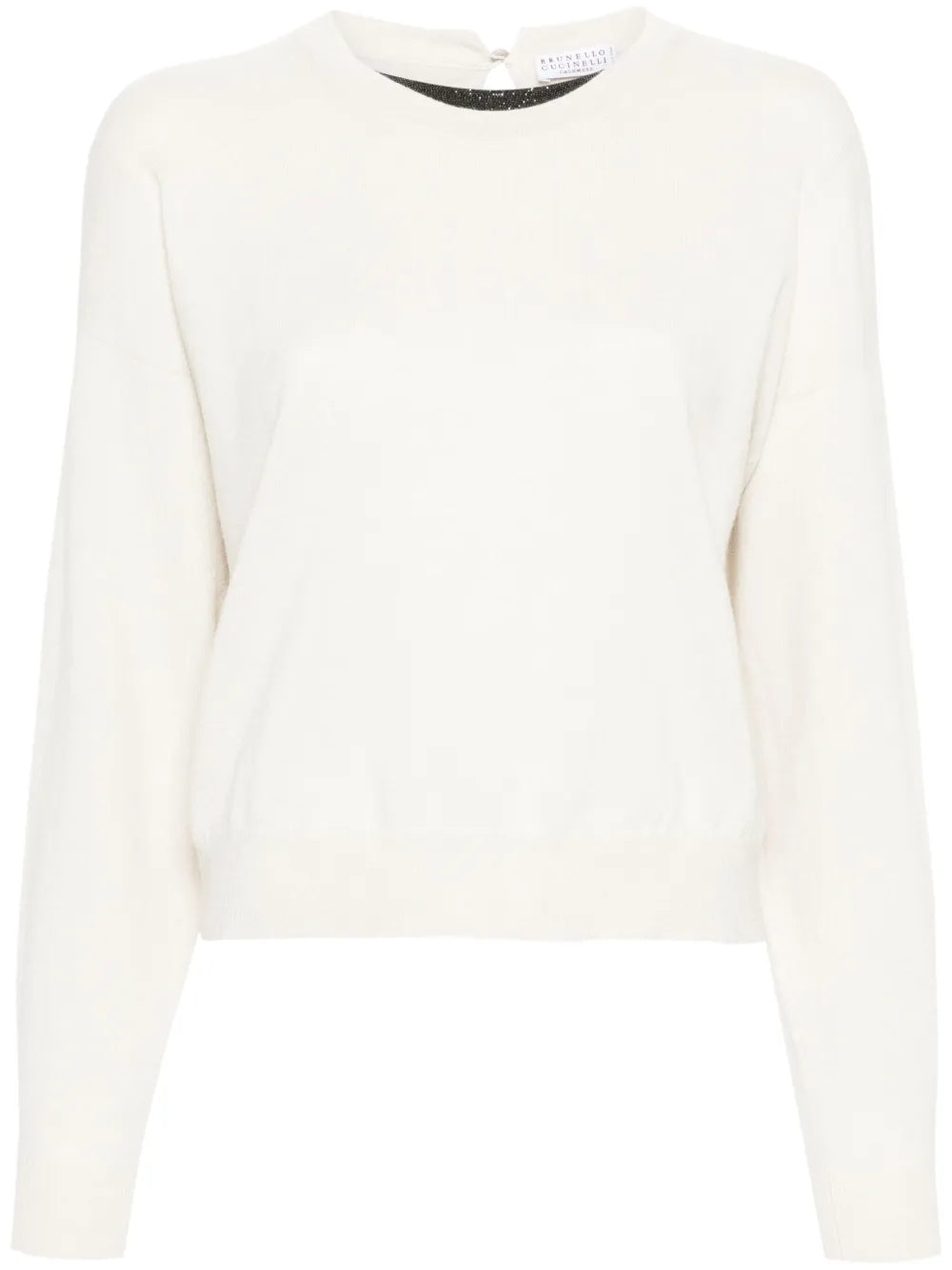 Monili Chain-Detail Cashmere Jumper