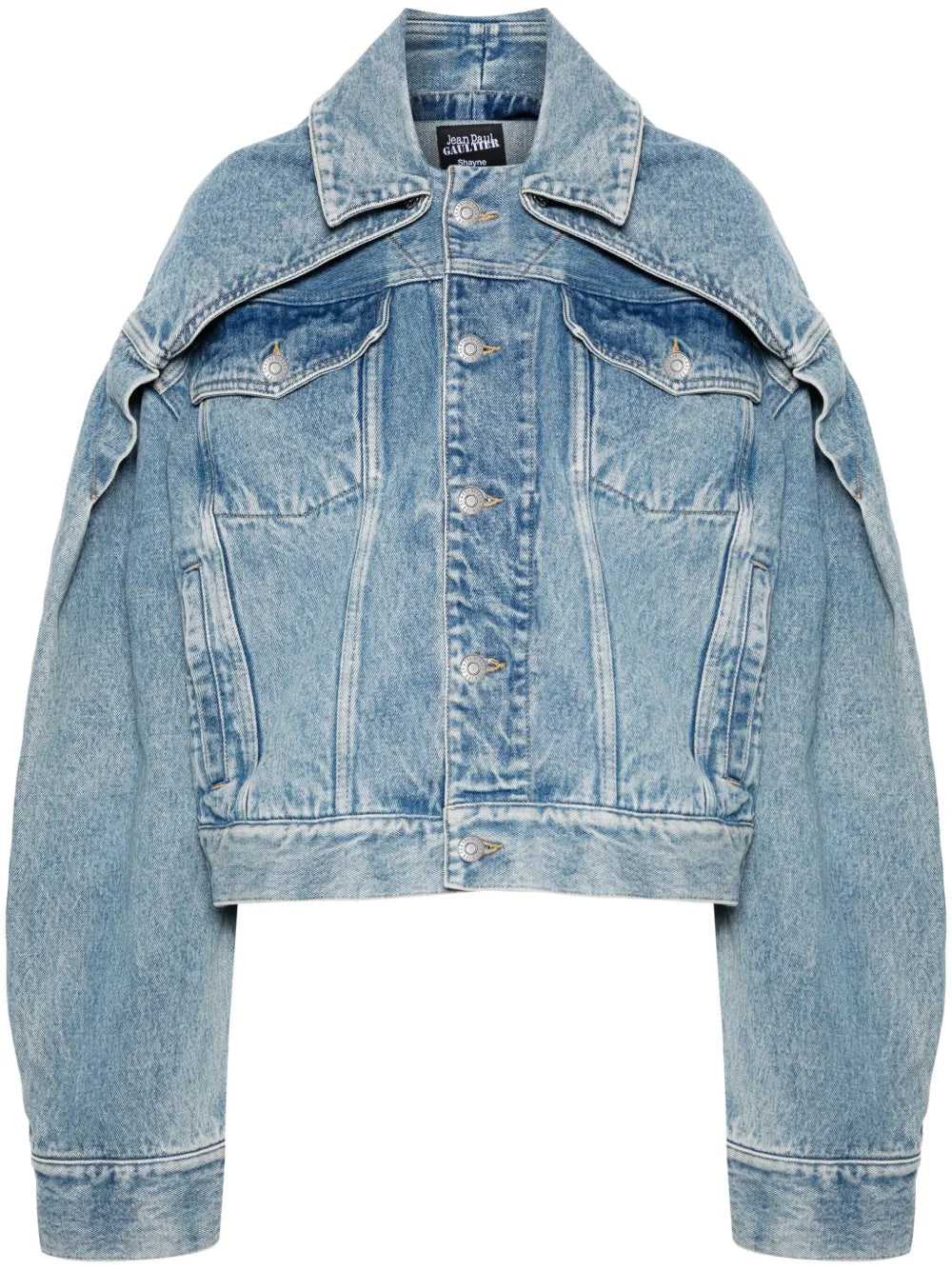 Detachable-Panels Denim Jacket
