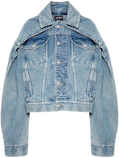 Detachable-Panels Denim Jacket