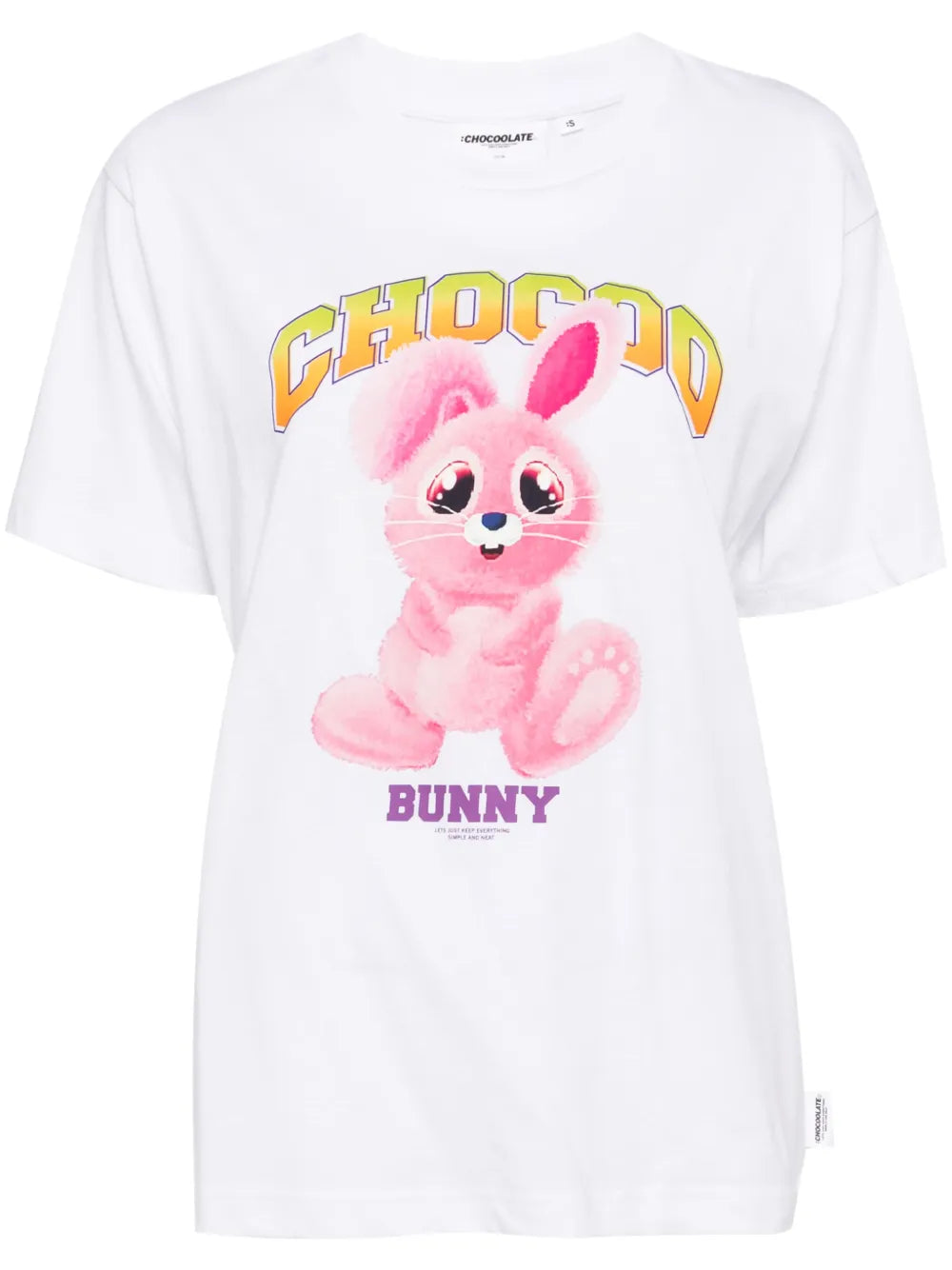 Bunny-Print Cotton T-Shirt