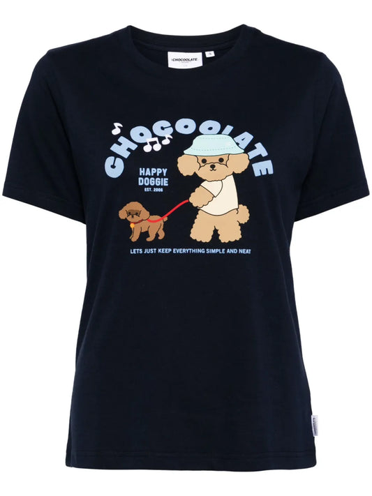 Graphic-Print Cotton T-Shirt