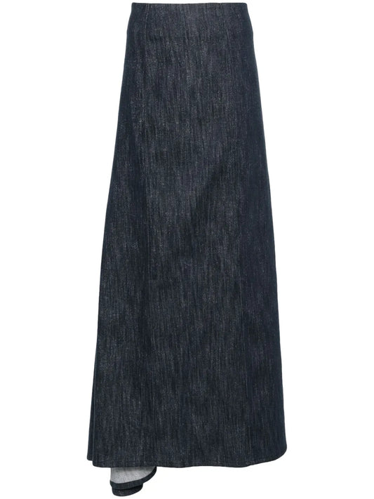 Denim Maxi Skirt