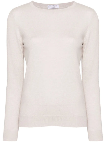 Crew-Neck Cashmere Jumper