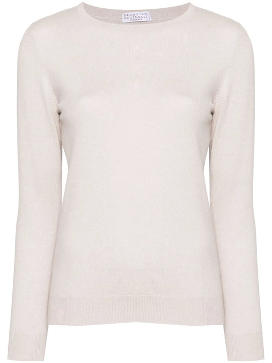 Crew-Neck Cashmere Jumper