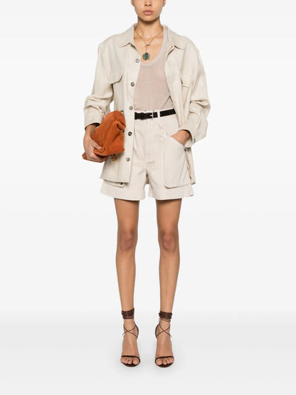 Jeliano High-Waisted Shorts