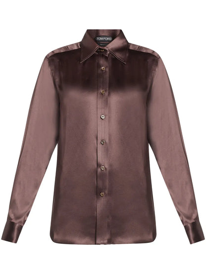 Buttoned Silk Shirt