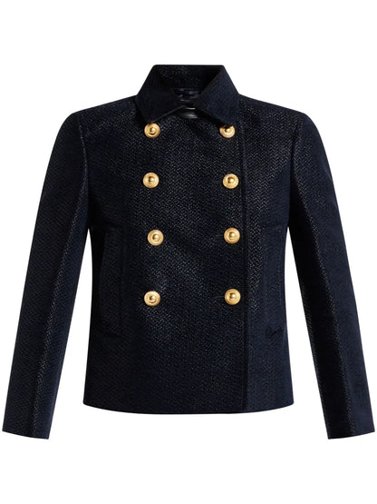 Cropped Peacoat