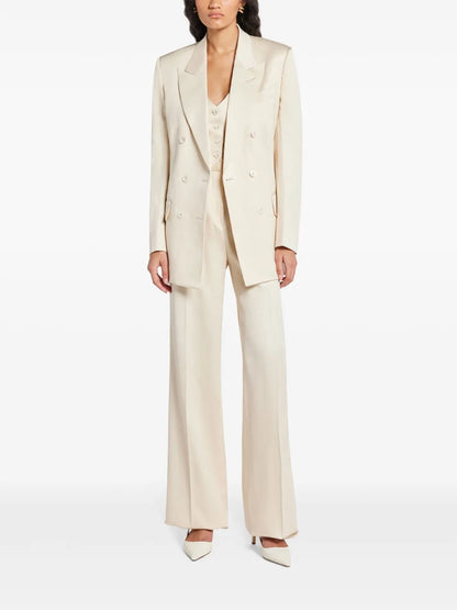 Twill Open-Back Waistcoat