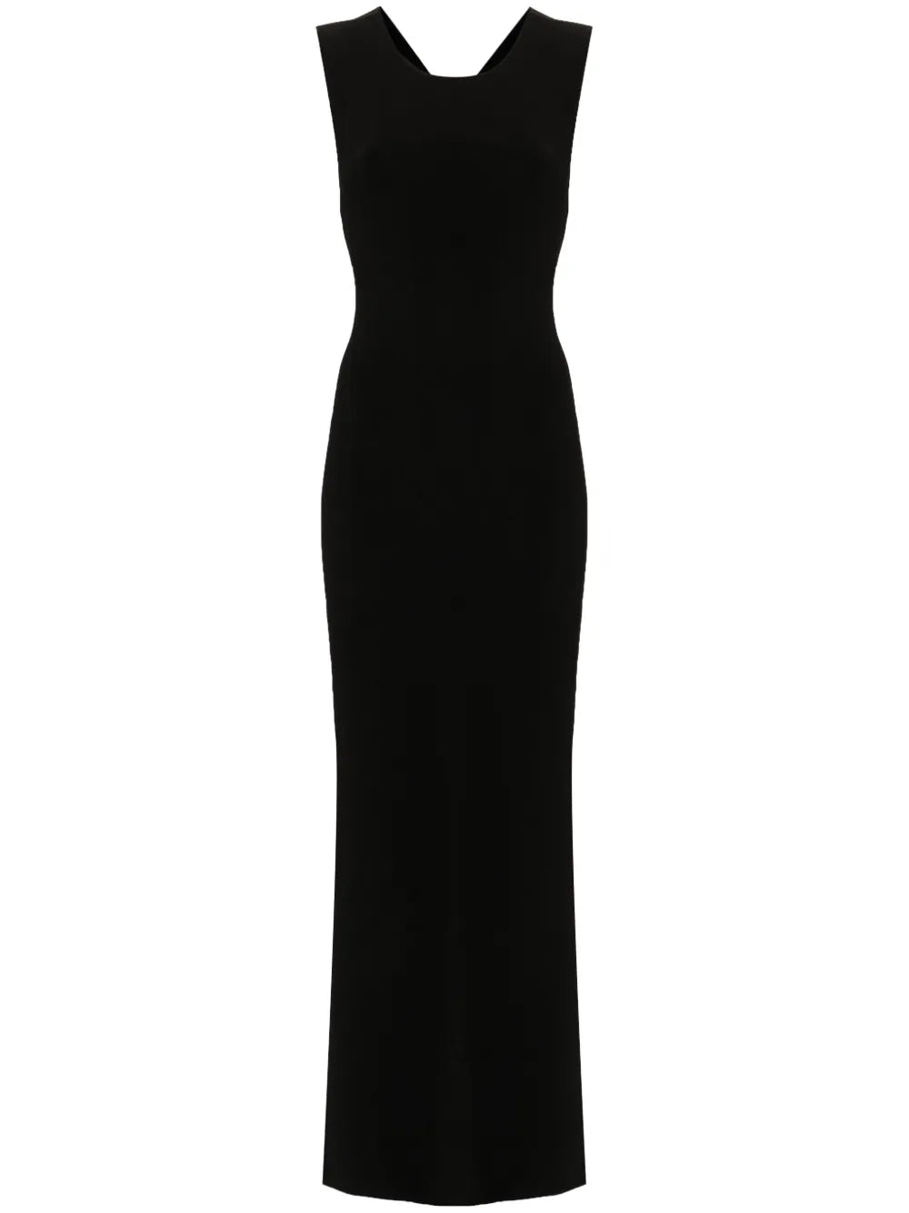 Criss-Cross Knitted Maxi Dress