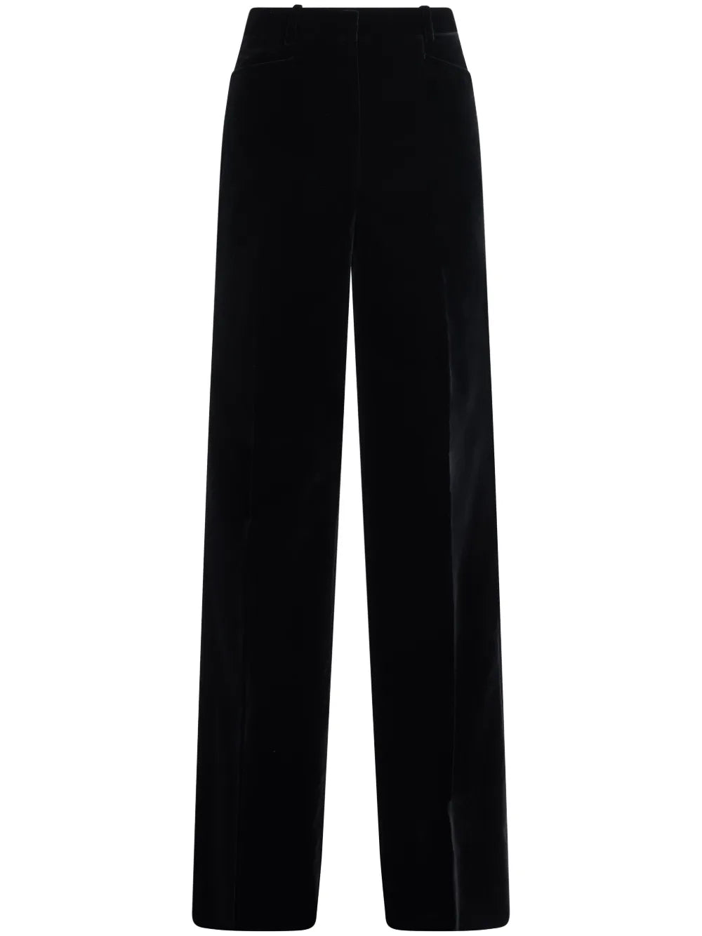 Velvet Tailored Boot Cut Trousers