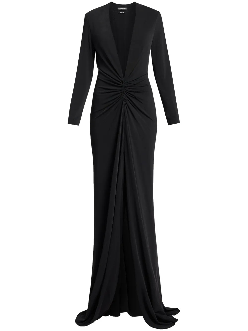 V-Neck Long Sleeve Dress