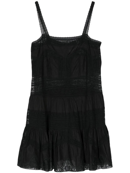 Halliday Lace-Trim Minidress