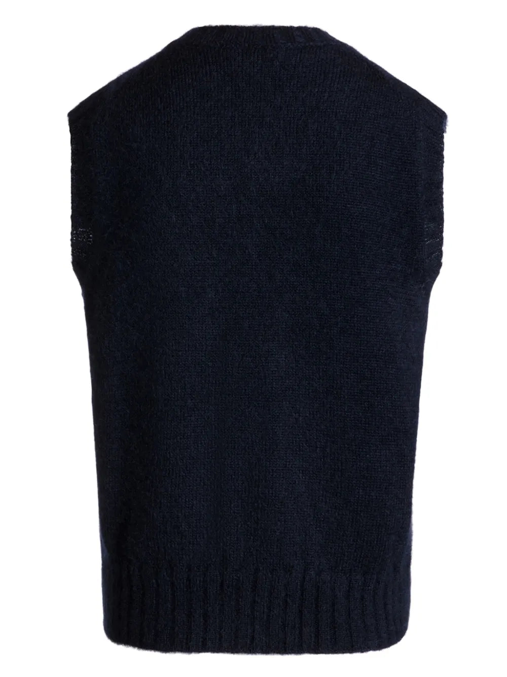 Logo-Patch Knitted Top