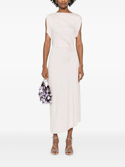 Keallee Draped-Detail Dress