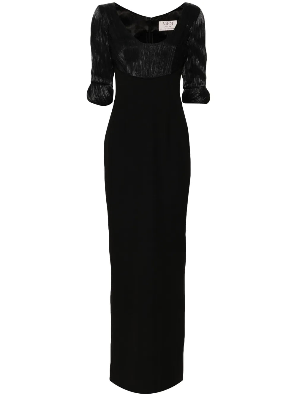 Flora Scoop-Neck Gown