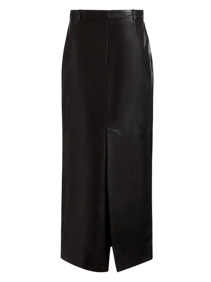 Leather Pencil Skirt