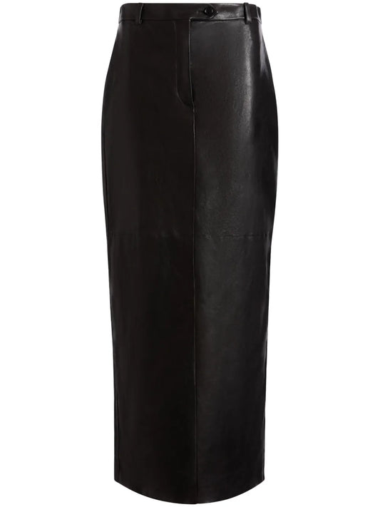 Leather Pencil Skirt