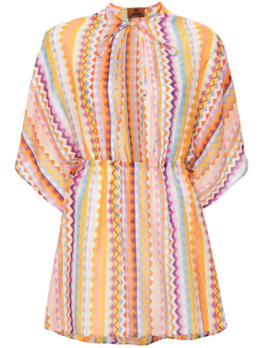 Zigzag Mini Dress