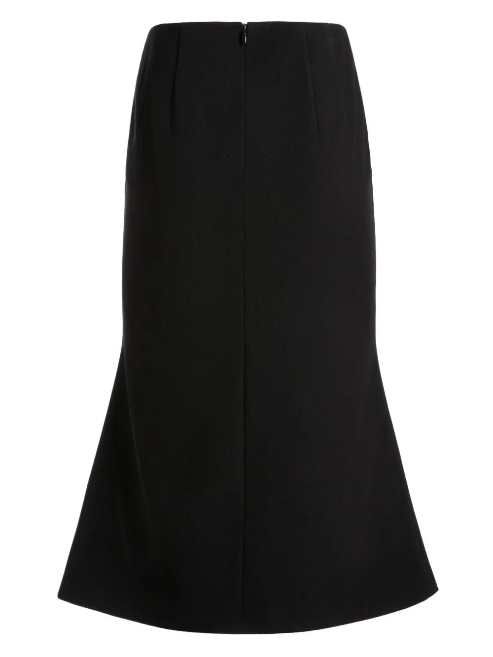 Wool Midi Skirt