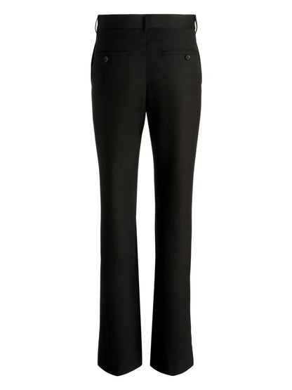 Wool Flared Trousers