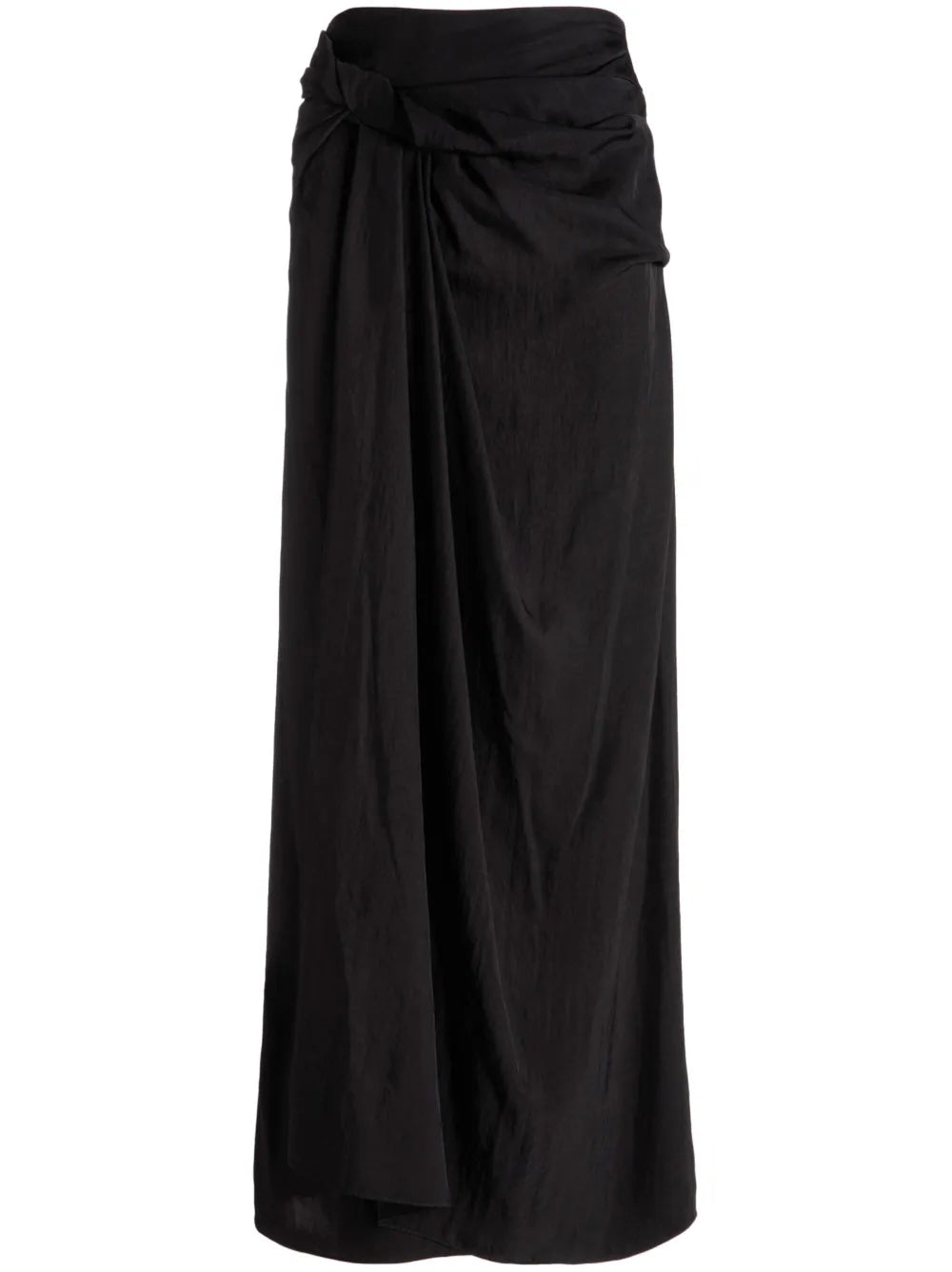 Asymmetric Ruffled Skirt