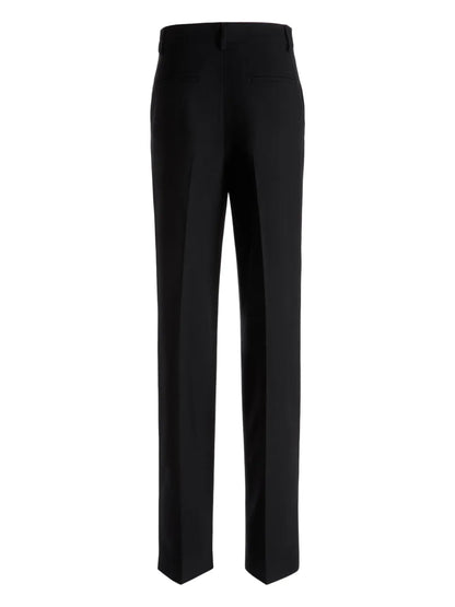 Straight-Leg Tailored Trousers
