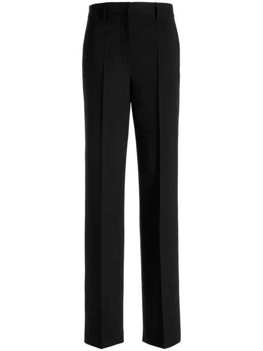 Straight-Leg Tailored Trousers