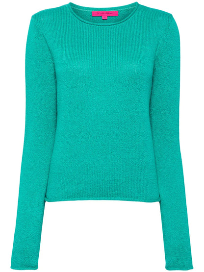 Ribbed-Knit Cotton Jumper