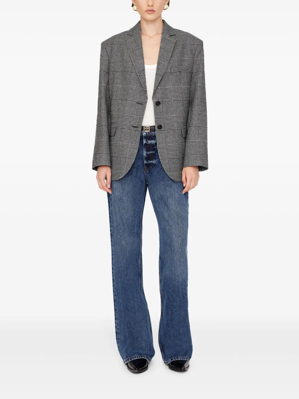 Quinn Plaid Blazer