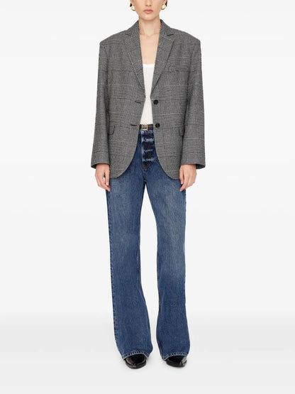 Quinn Plaid Blazer