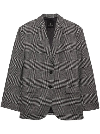 Quinn Plaid Blazer