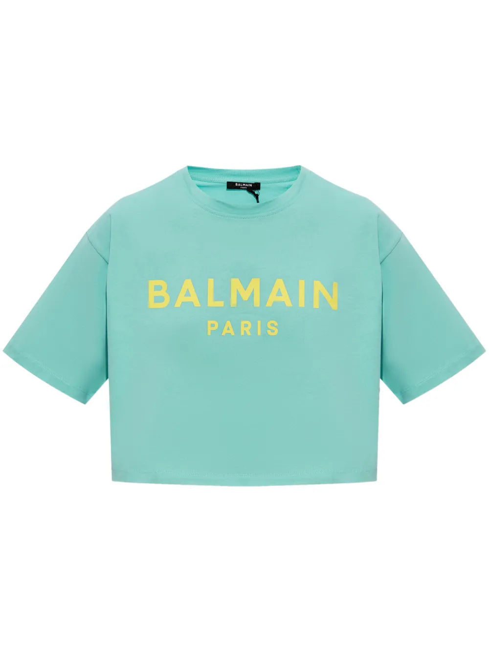 Logo-Print Cropped T-Shirt