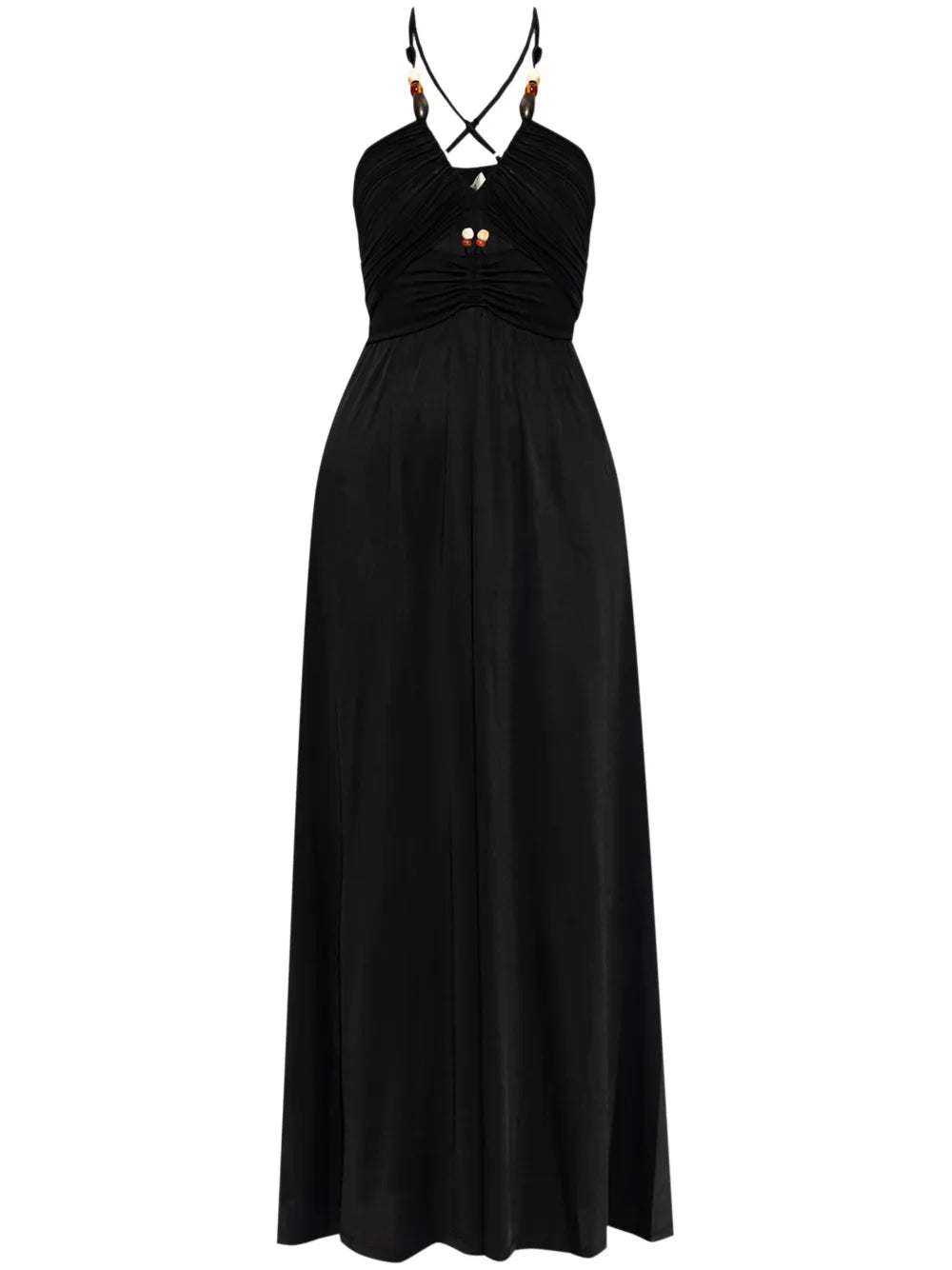 Caty Bead-Embellished Maxi Dress