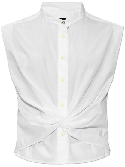 Louisa Twist-Detail Shirt