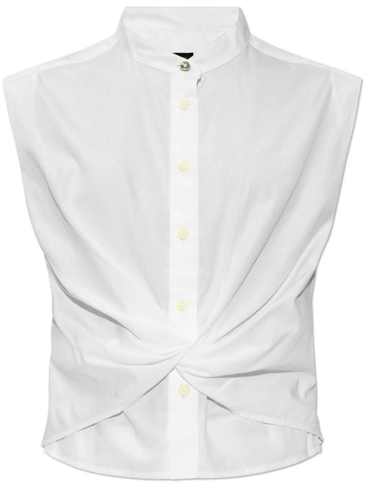 Louisa Twist-Detail Shirt