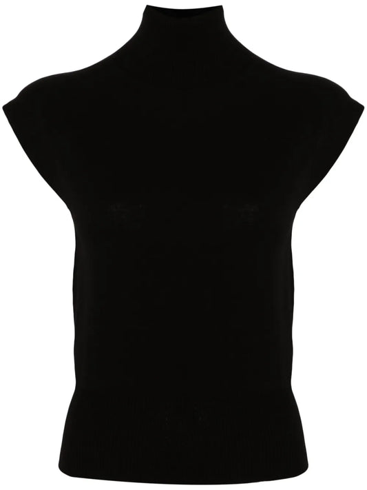 Sl Turtle Knitted Vest