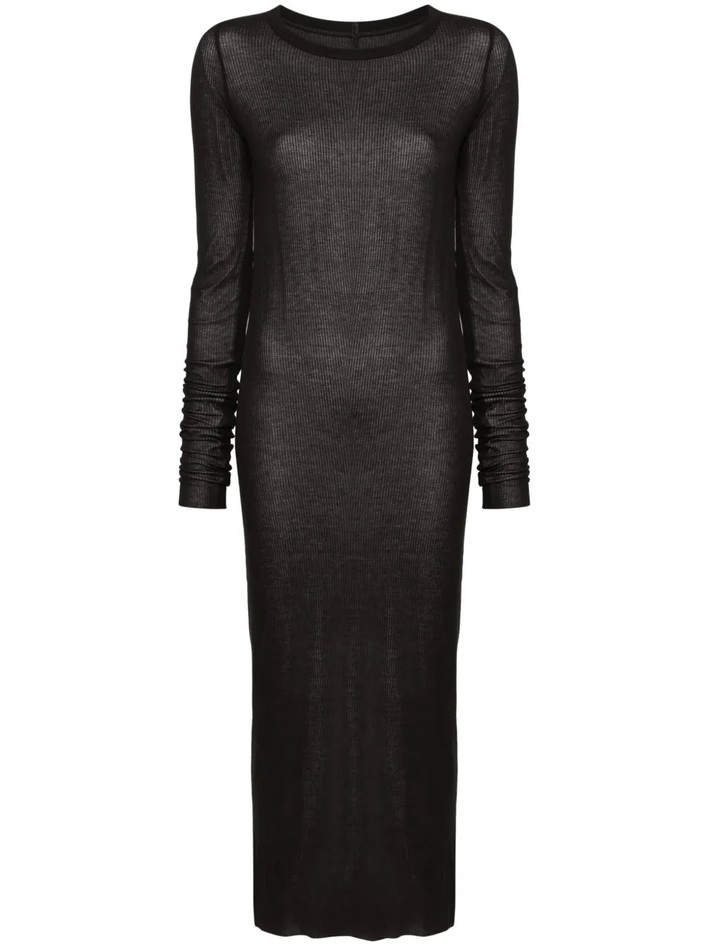 Ribbed-Knit Midi Dress