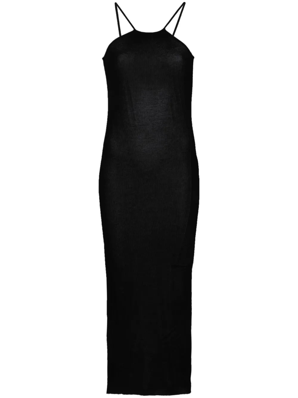 Scorpio Ribbed-Knit Midi Dress