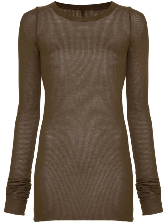 Rib Ls T Ribbed T-Shirt