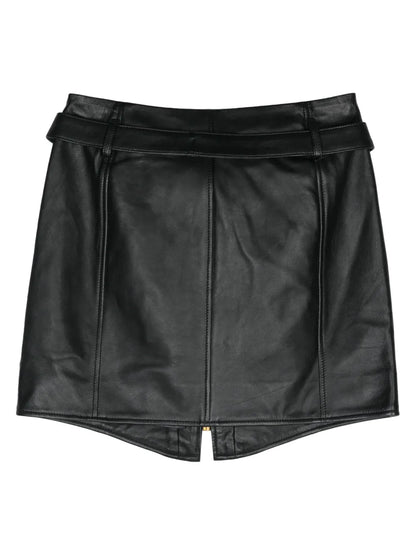 Leather Mini Skirt