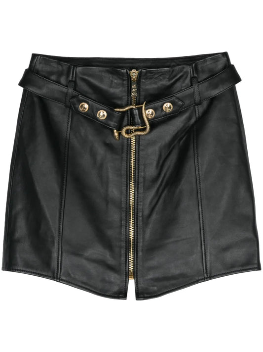 Leather Mini Skirt