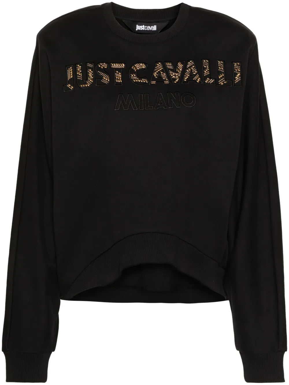 Stud-Detail Cotton Sweatshirt