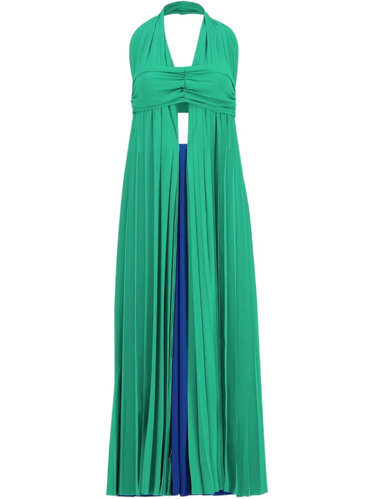Halterneck Midi Dress