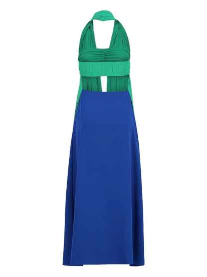 Halterneck Midi Dress