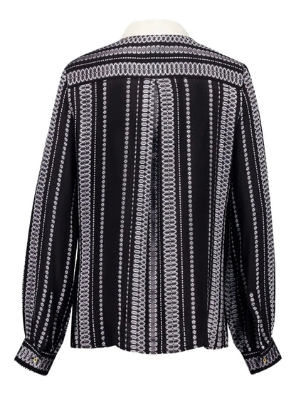 Textured Silk Shirt