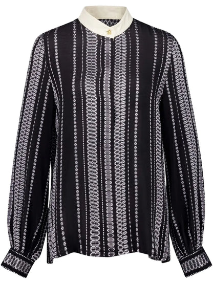 Textured Silk Shirt