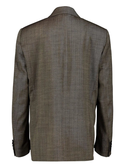 Wool Single-Breasted Blazer