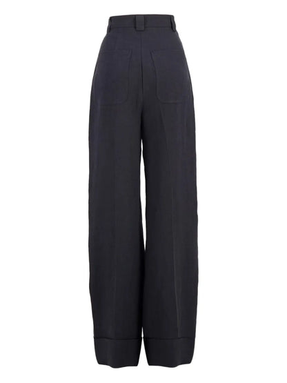 Wide-Leg Trousers